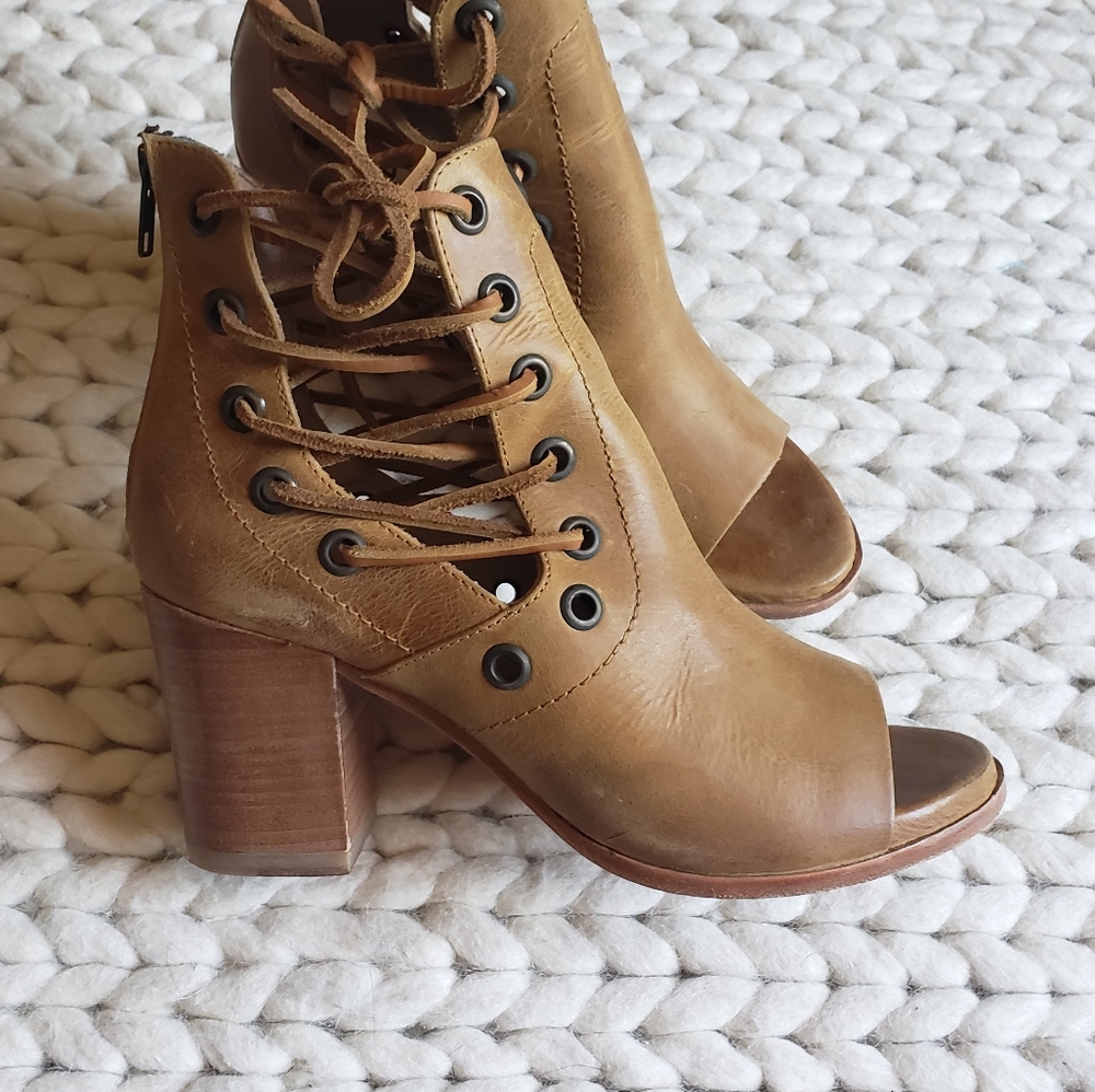 Baske California Fury Open Toe Booties - Picture 5 of 12